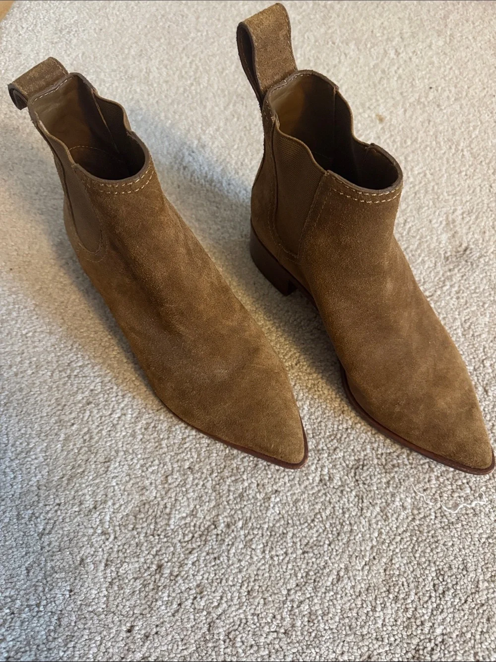 Loeffler Randall Suede Chelsea Boots
